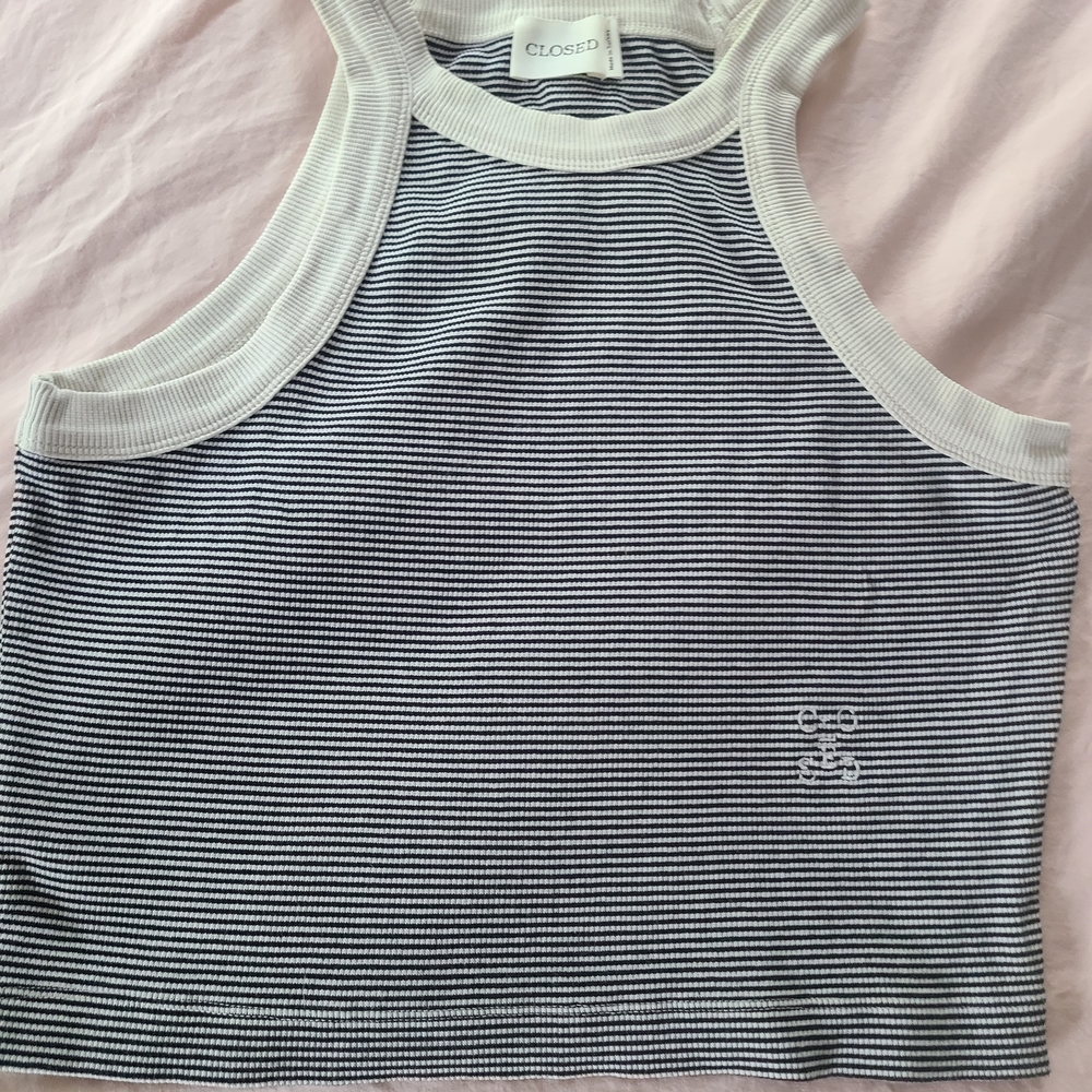 Striped Sleeveless Top